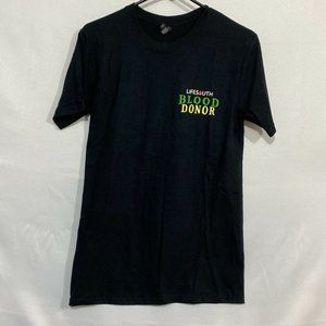 I Just Like To Donate Life South Blood Donor Community Centers Mens Black Tee S